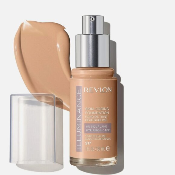 Revlon Illuminance Skin-Caring Foundation 317 Tan Sand 1 fl oz – New Sealed - Picture 11 of 12